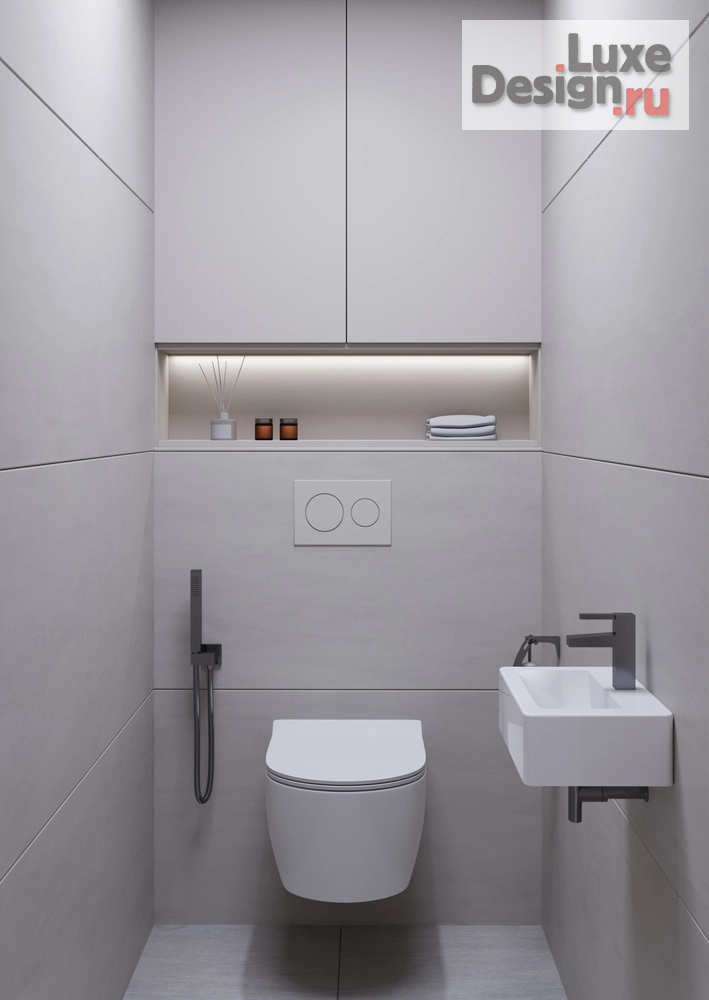 Дизайн интерьера однокомнатной квартиры "ЖК 8 Кленов 52 кв.м" (фото 5) от дизайнера Хмелевская Анна Евгеньевна Дизайн интерьера однокомнатной квартиры "ЖК 8 Кленов 52 кв.м" (фото 5)