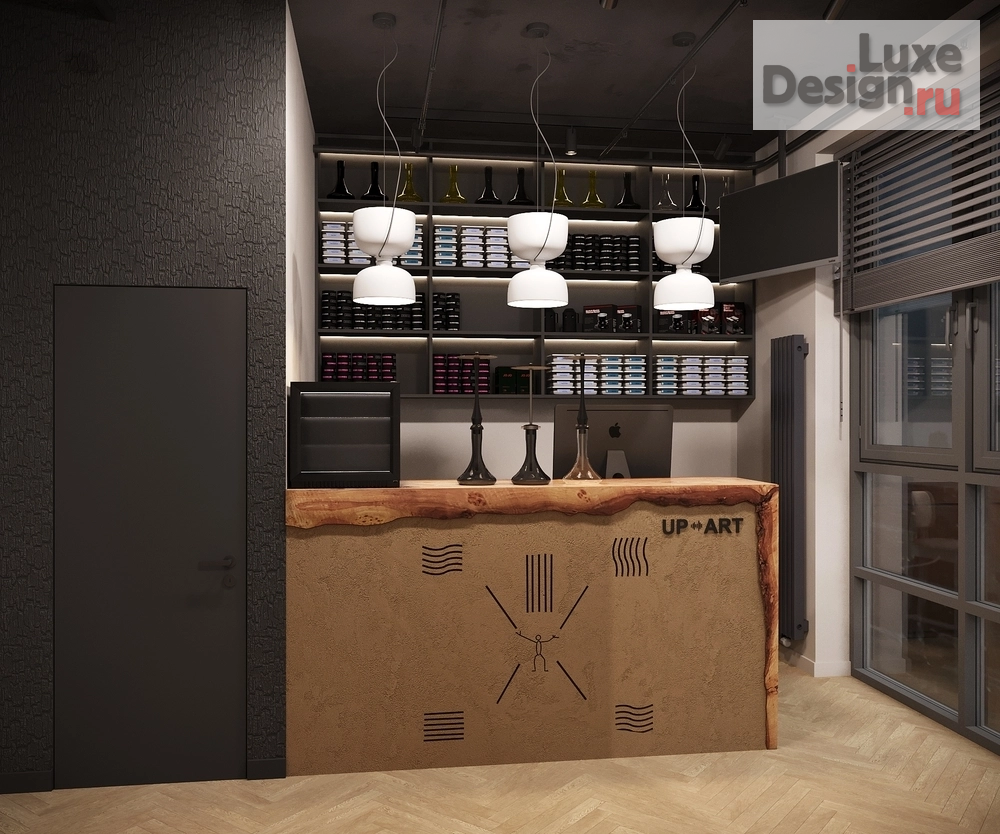 Дизайн интерьера клуба "КАЛЬЯННАЯ "UP ART"" (фото 6)