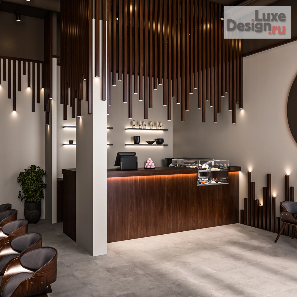 Дизайн интерьера кафе "КОФЕЙНЯ "PIÙ CAFFÈ"" (фото 7)