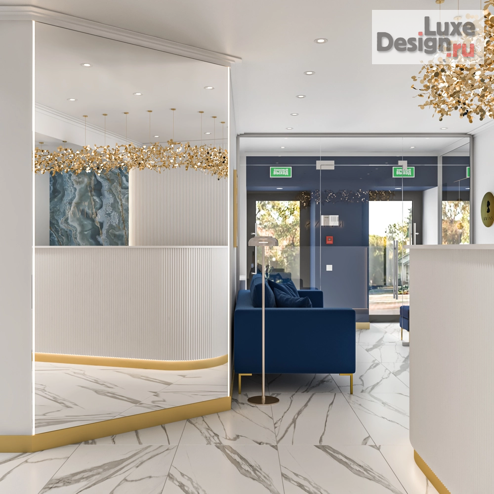 Дизайн интерьера лечебного учреждения "КЛИНИКА ЭПИЛЯЦИИ "KVINS"" (фото 8)