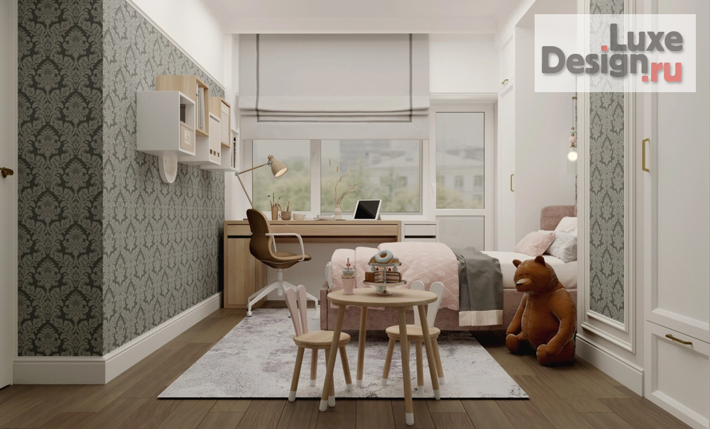 Дизайн интерьера четырехкомнатной квартиры "Квартира в Большом Девятинском переулке" (фото 8)