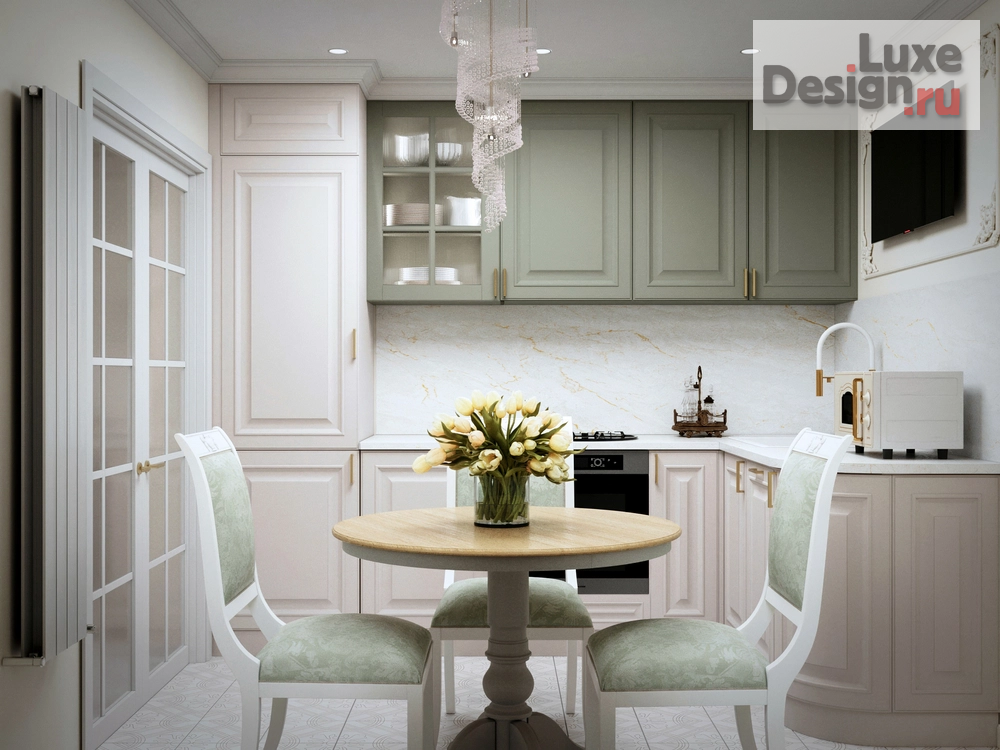 Дизайн интерьера трехкомнатной квартиры "Квартира в Климовске" (фото 7)