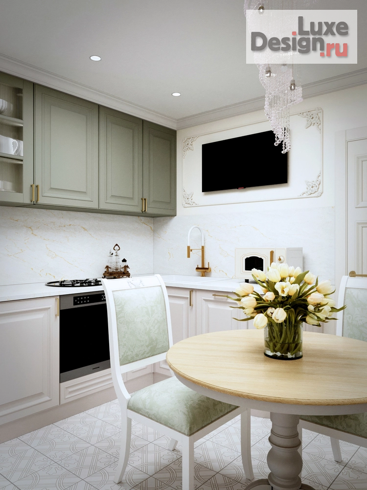 Дизайн интерьера трехкомнатной квартиры "Квартира в Климовске" (фото 10)