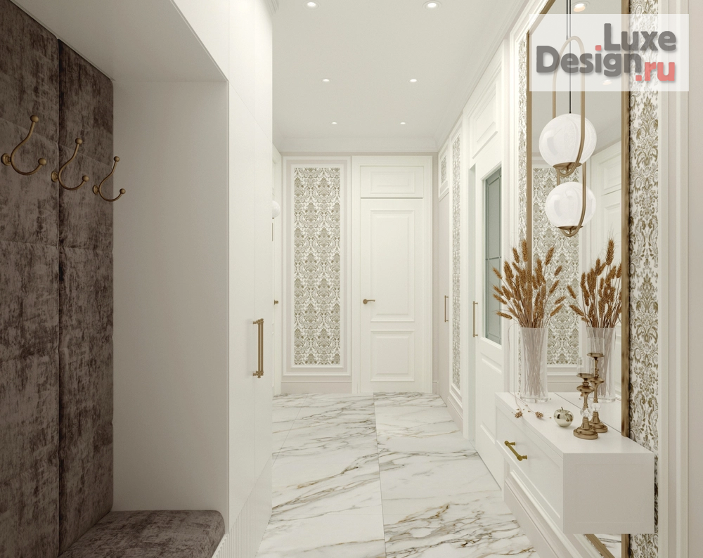 Дизайн интерьера четырехкомнатной квартиры "Квартира в Большом Девятинском переулке" (фото 13)