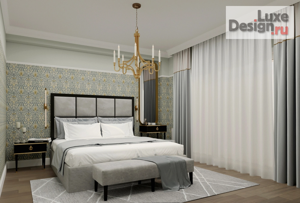 Дизайн интерьера четырехкомнатной квартиры "Квартира в Большом Девятинском переулке" (фото 9)