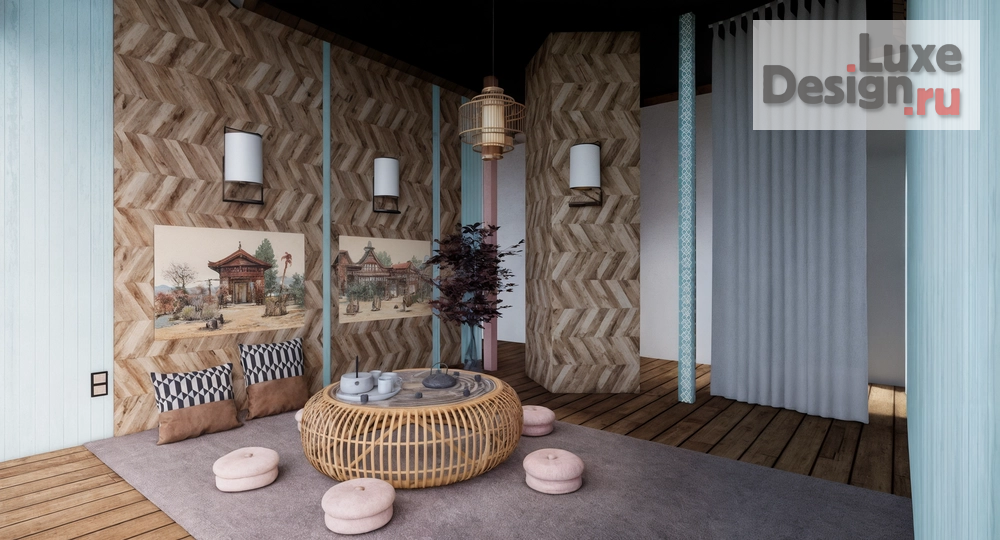 Дизайн интерьера загородного дома "Сказка древних рун" (фото 9)