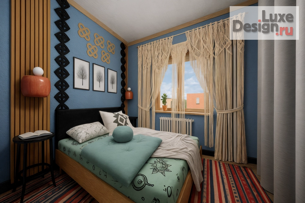 Дизайн интерьера двухкомнатной квартиры "Убежище" (фото 6)