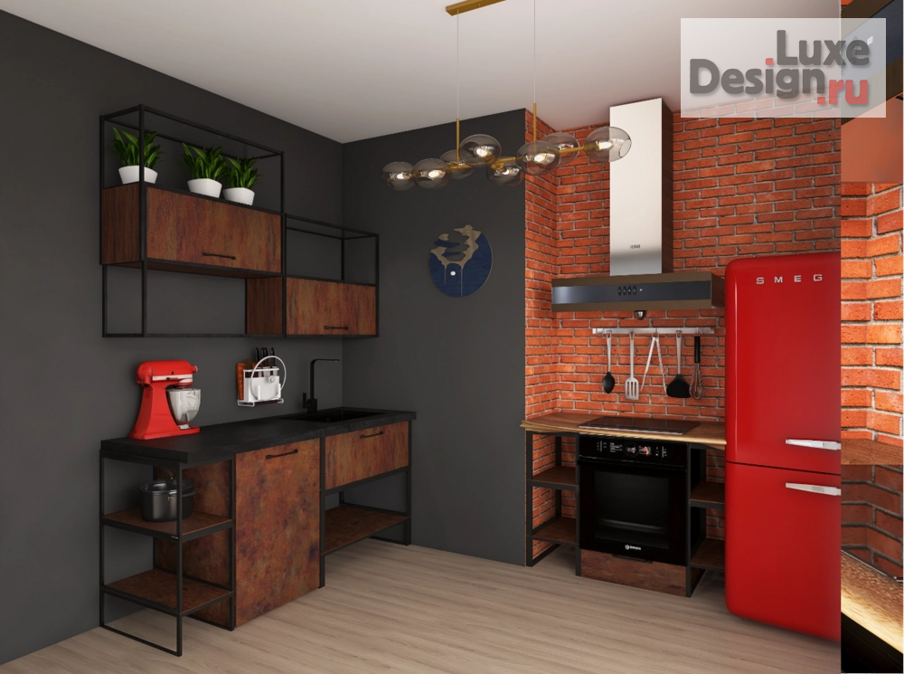 Дизайн интерьера кухни "Интерьер маленькой кухни" (фото 1)