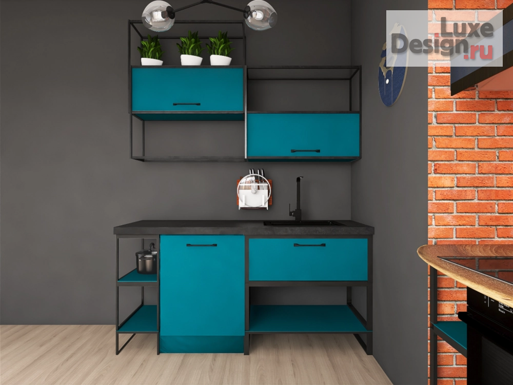 Дизайн интерьера кухни "Интерьер маленькой кухни" (фото 9)