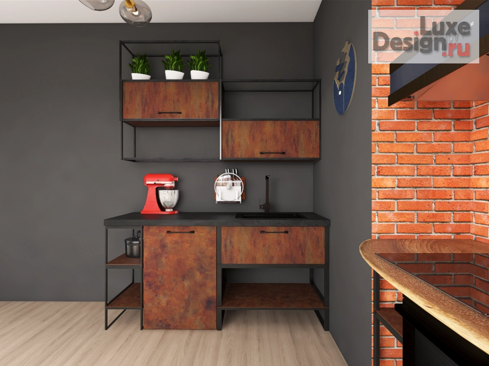 Дизайн интерьера кухни "Интерьер маленькой кухни" (фото 2)