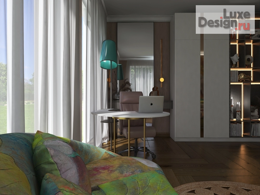 Дизайн интерьера детской "Комната девочки-подростка" (фото 16)