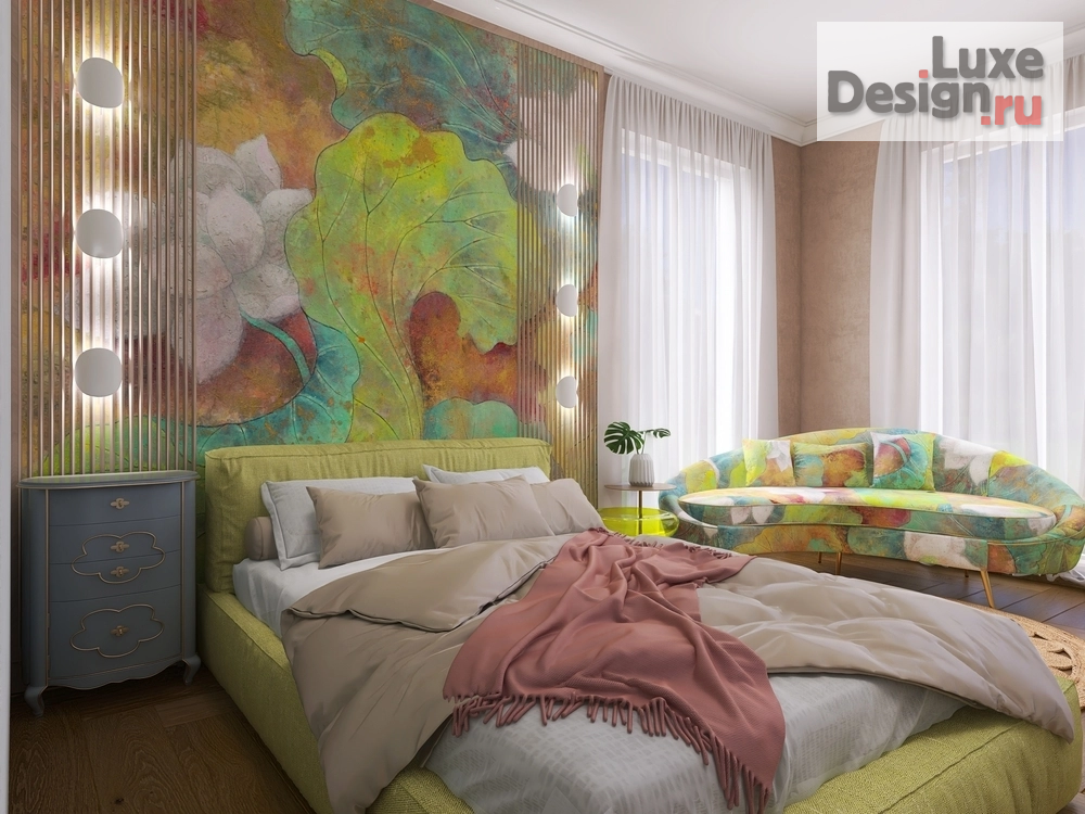 Дизайн интерьера детской "Комната девочки-подростка" (фото 1)