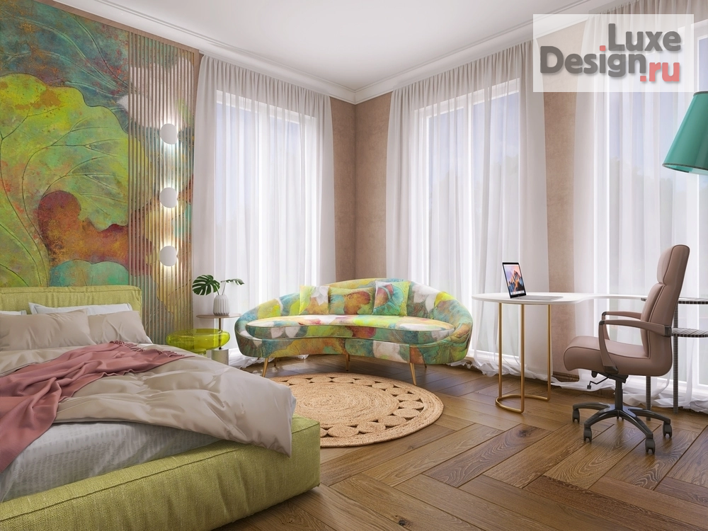 Дизайн интерьера детской "Комната девочки-подростка" (фото 12)