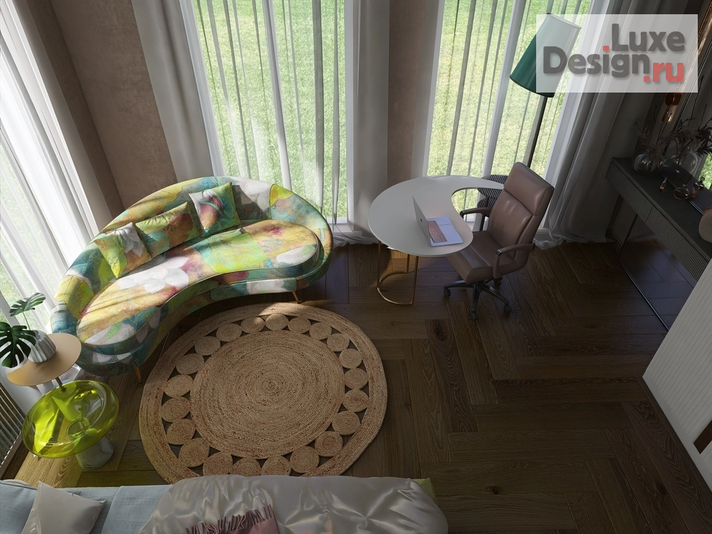 Дизайн интерьера детской "Комната девочки-подростка" (фото 5)