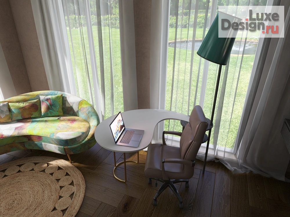 Дизайн интерьера детской "Комната девочки-подростка" (фото 2)