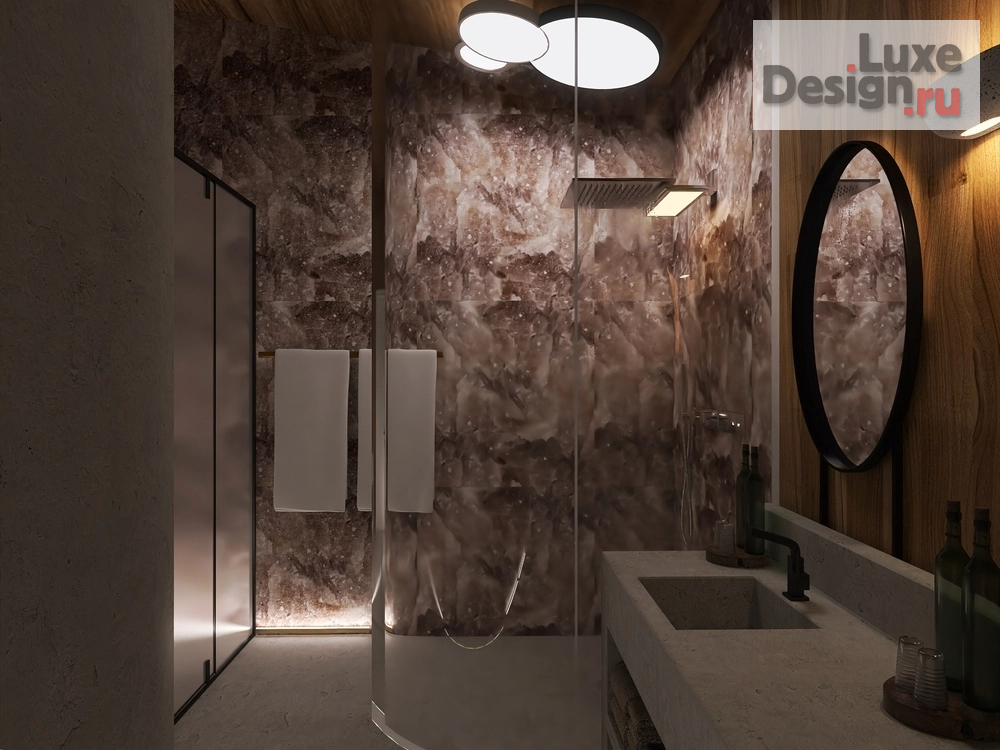 Дизайн интерьера отеля "Домик в глэмпинге  видом на SanMarino" (фото 16)