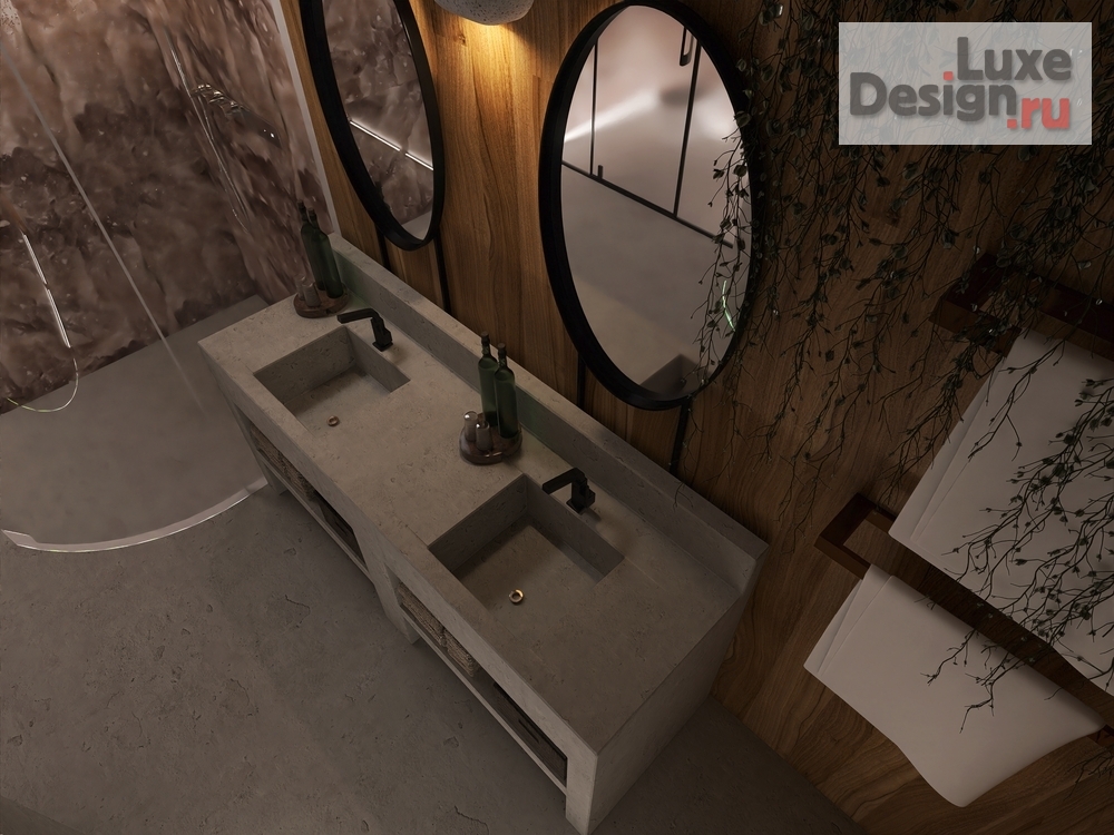 Дизайн интерьера отеля "Домик в глэмпинге  видом на SanMarino" (фото 15)