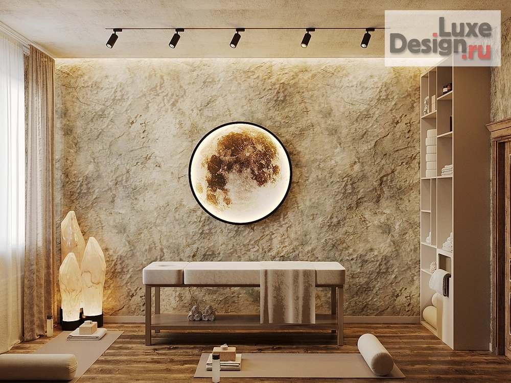 Дизайн интерьера оздоровительного комплекса "Йога студия" (фото 15)