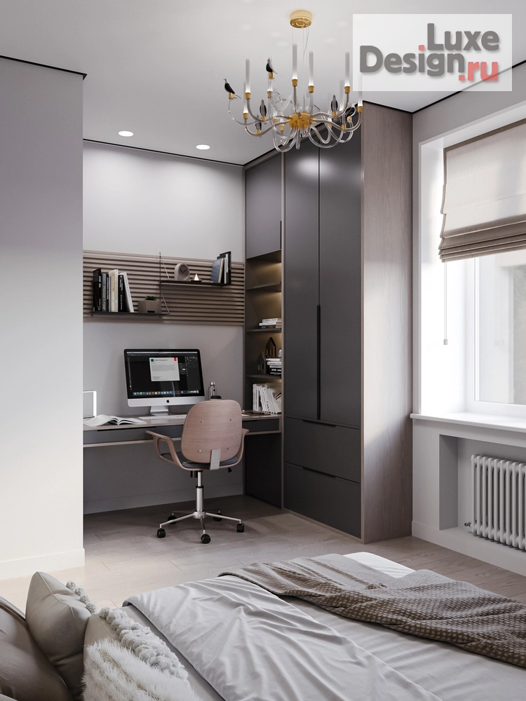 Дизайн интерьера трехкомнатной квартиры "Квартира в центре Санкт-Петербурга" (фото 15)