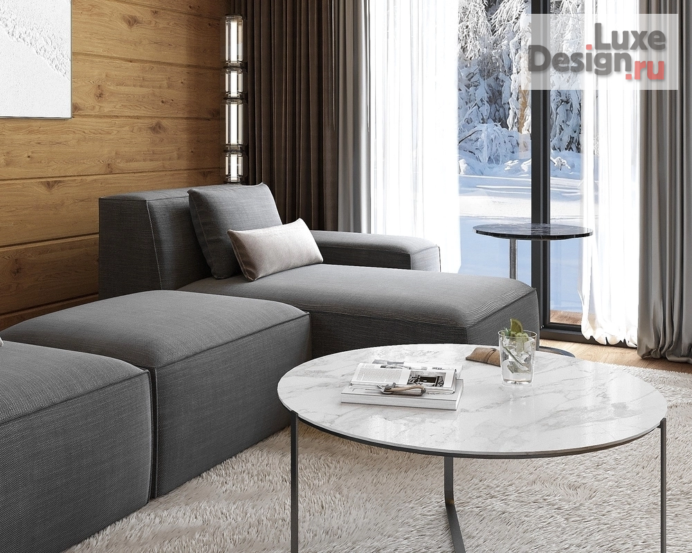 Дизайн интерьера частного дома "Дом из бруса в Москве" (фото 6)