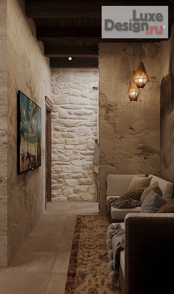 Дизайн интерьера оздоровительного комплекса "Йога студия" (фото 22)