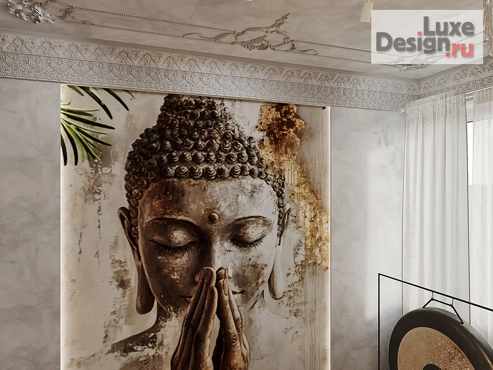 Дизайн интерьера оздоровительного комплекса "Йога студия" (фото 6)