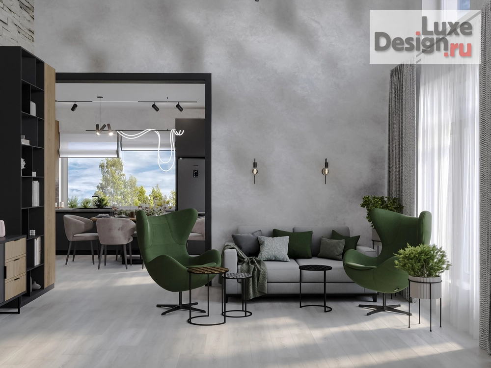 Дизайн интерьера частного дома "Дом в Приозерске" (фото 6)