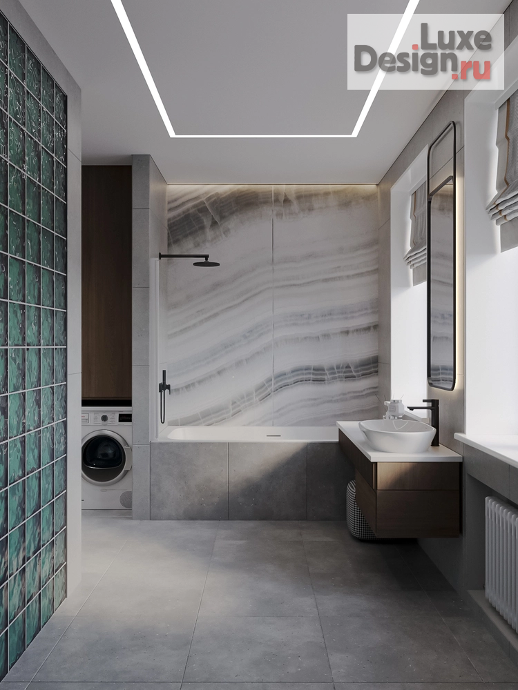 Дизайн интерьера трехкомнатной квартиры "Квартира в центре Санкт-Петербурга" (фото 21)