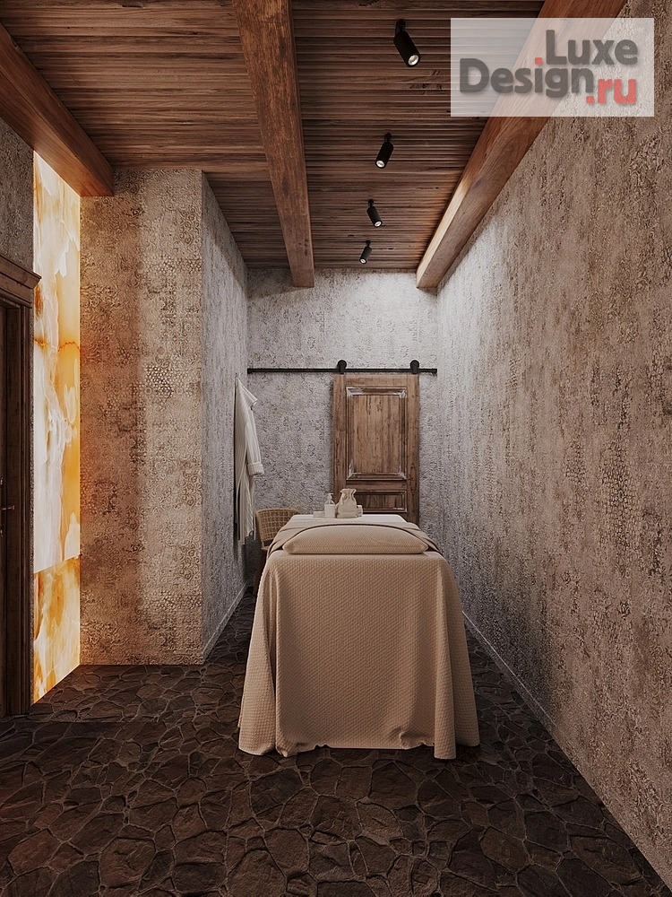 Дизайн интерьера оздоровительного комплекса "Йога студия" (фото 19)