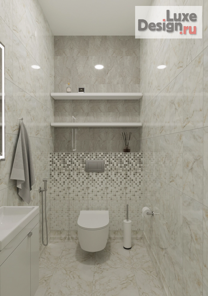 Дизайн интерьера четырехкомнатной квартиры "Дизайн интерьера в загородном доме " (фото 32)