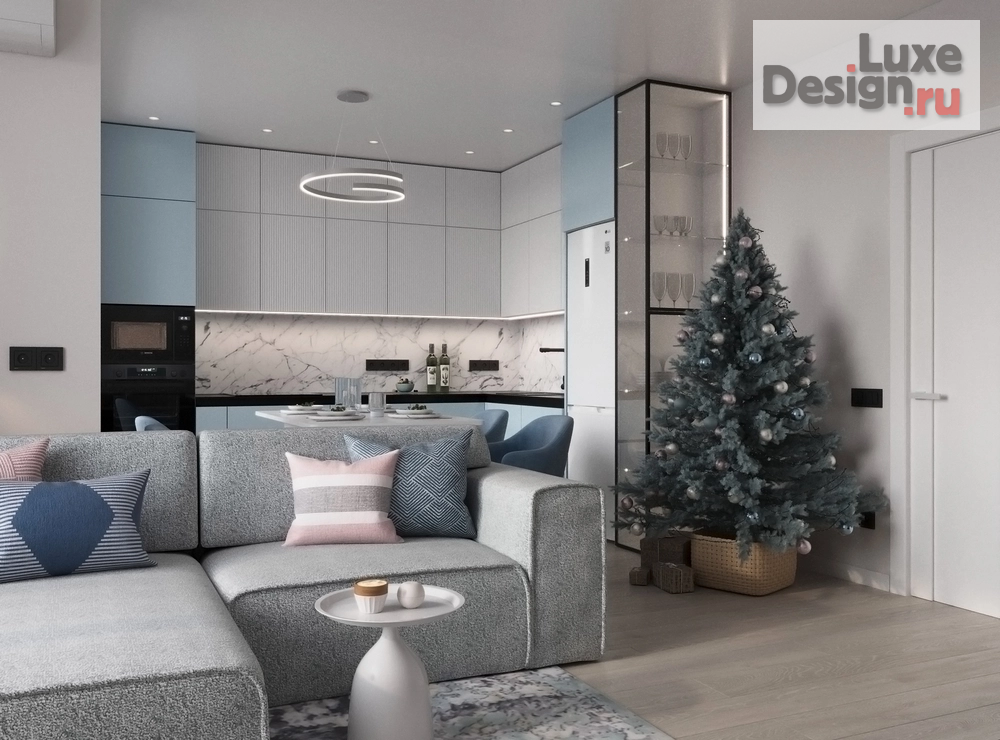 Дизайн интерьера трехкомнатной квартиры "Экспресс-дизайн квартиры в ЖК Цветы Башкирии. " (фото 8)