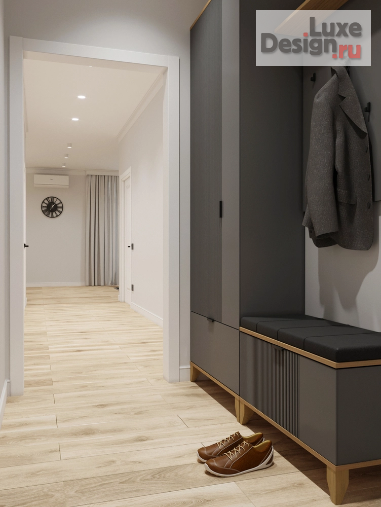 Дизайн интерьера четырехкомнатной квартиры "Дизайн интерьера в загородном доме " (фото 19)