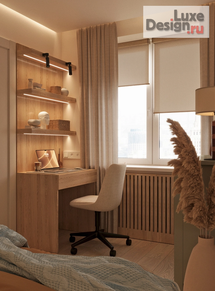 Дизайн интерьера двухкомнатной квартиры "Дизайн интерьера в г. Москва в современном стиле" (фото 25)