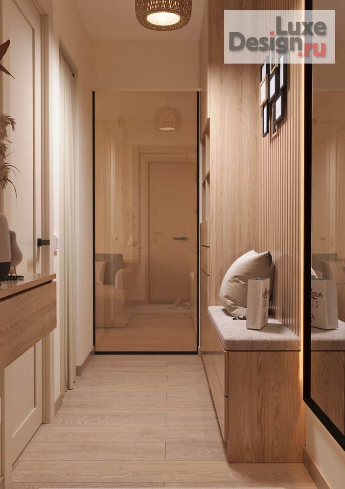 Дизайн интерьера двухкомнатной квартиры "Дизайн интерьера в г. Москва в современном стиле" (фото 20)