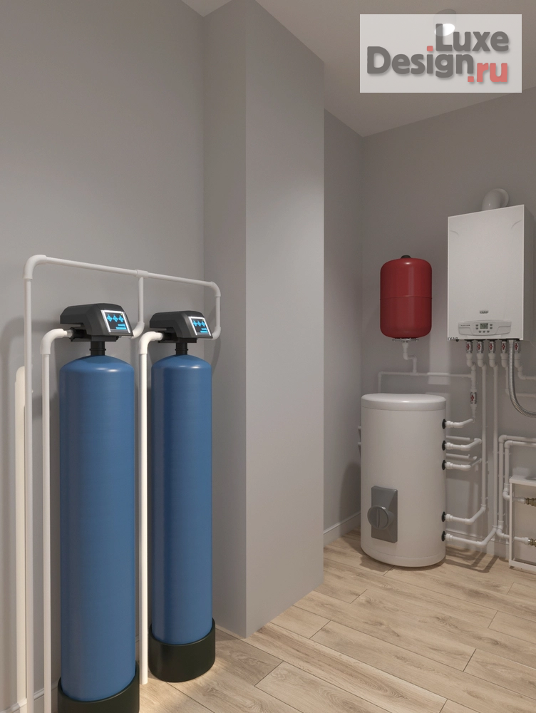 Дизайн интерьера четырехкомнатной квартиры "Дизайн интерьера в загородном доме " (фото 38)