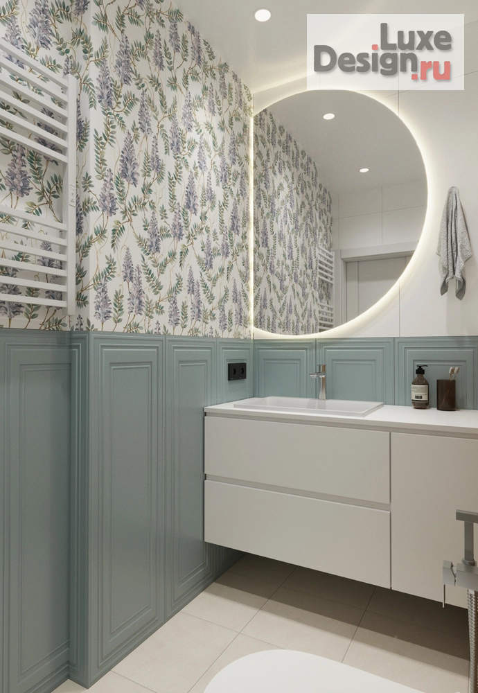 Дизайн интерьера трехкомнатной квартиры "Экспресс-дизайн квартиры в ЖК Цветы Башкирии. " (фото 3)