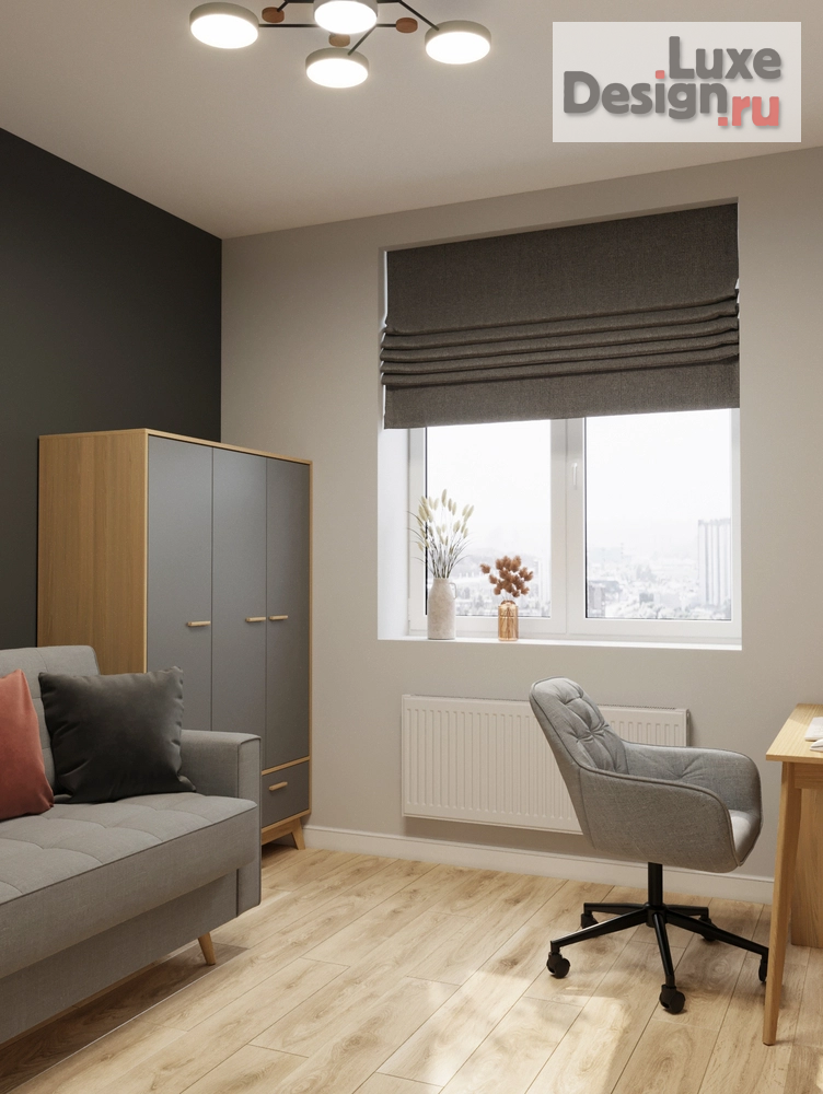 Дизайн интерьера четырехкомнатной квартиры "Дизайн интерьера в загородном доме " (фото 25)