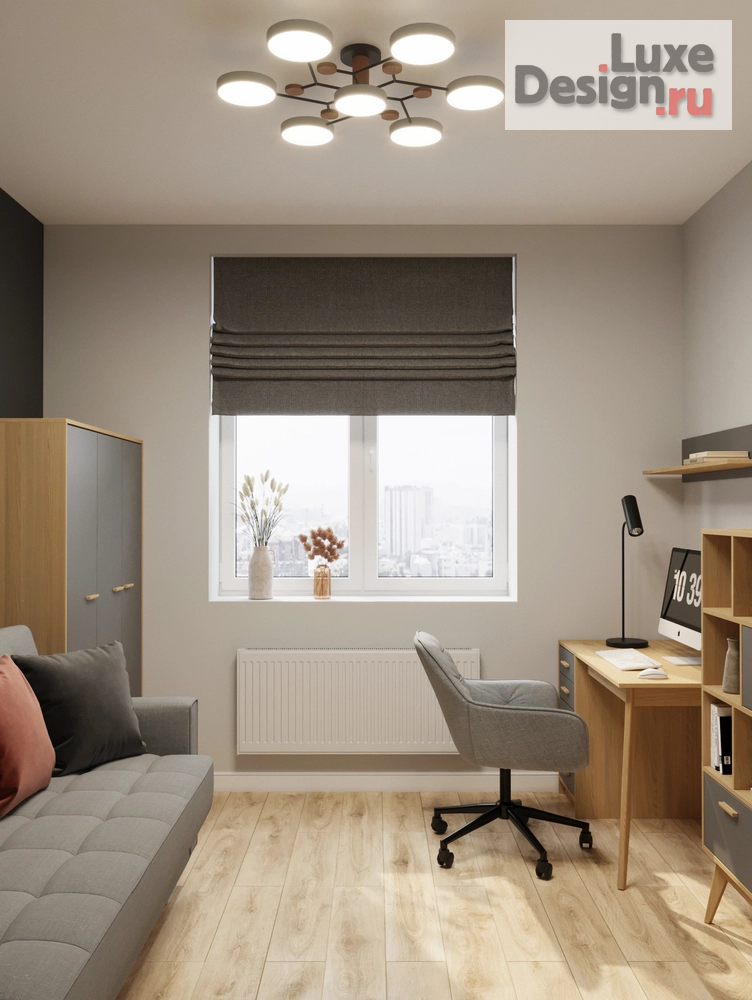 Дизайн интерьера четырехкомнатной квартиры "Дизайн интерьера в загородном доме " (фото 26)