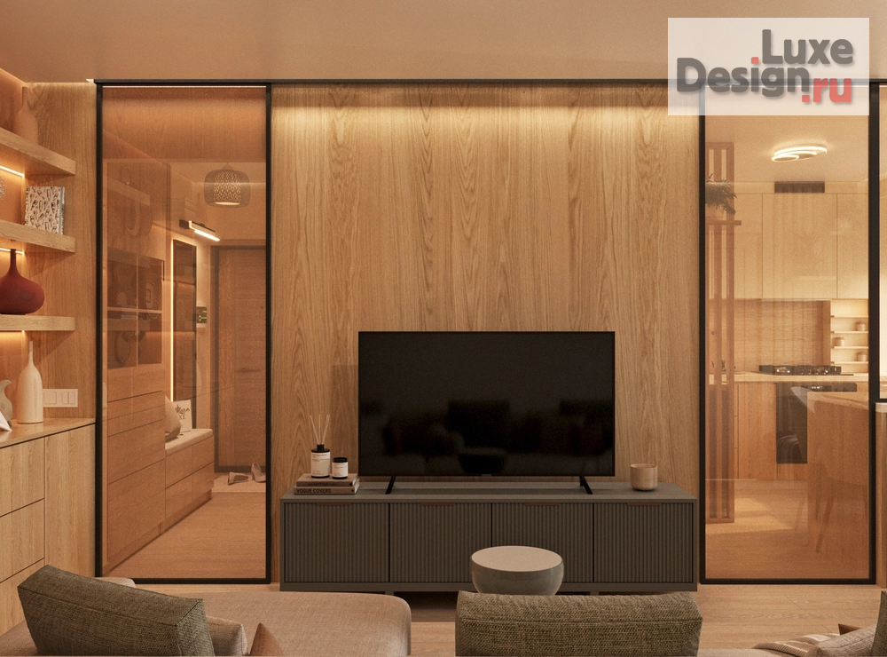 Дизайн интерьера двухкомнатной квартиры "Дизайн интерьера в г. Москва в современном стиле" (фото 7)