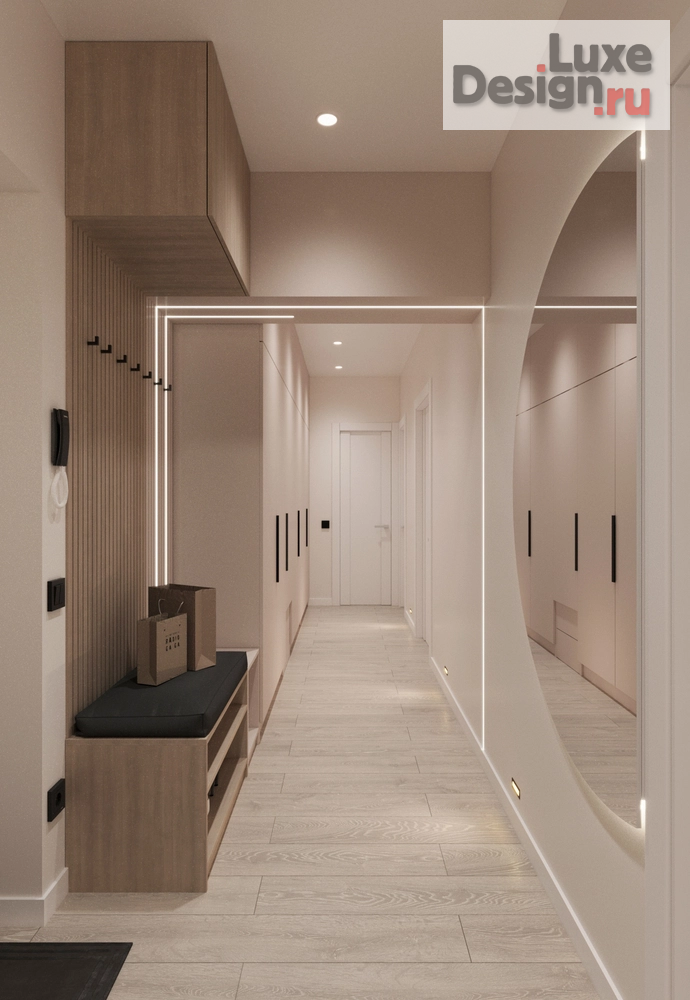 Дизайн интерьера трехкомнатной квартиры "Экспресс-дизайн квартиры в ЖК Цветы Башкирии. " (фото 20)