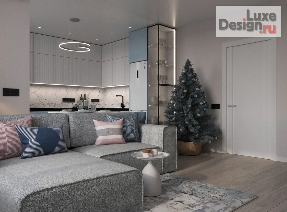 Дизайн интерьера трехкомнатной квартиры "Экспресс-дизайн квартиры в ЖК Цветы Башкирии. " (фото 14)