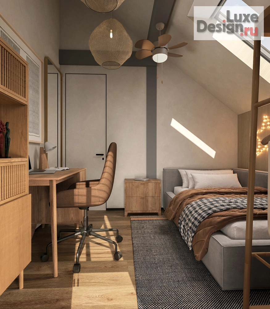 Дизайн интерьера загородного дома " Дом барнхаус" (фото 2)