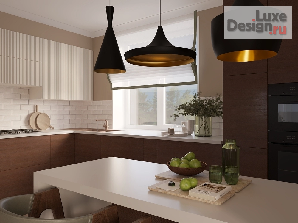 Дизайн интерьера гостиной "Дизайн-проект кухни-гостиной" (фото 11)