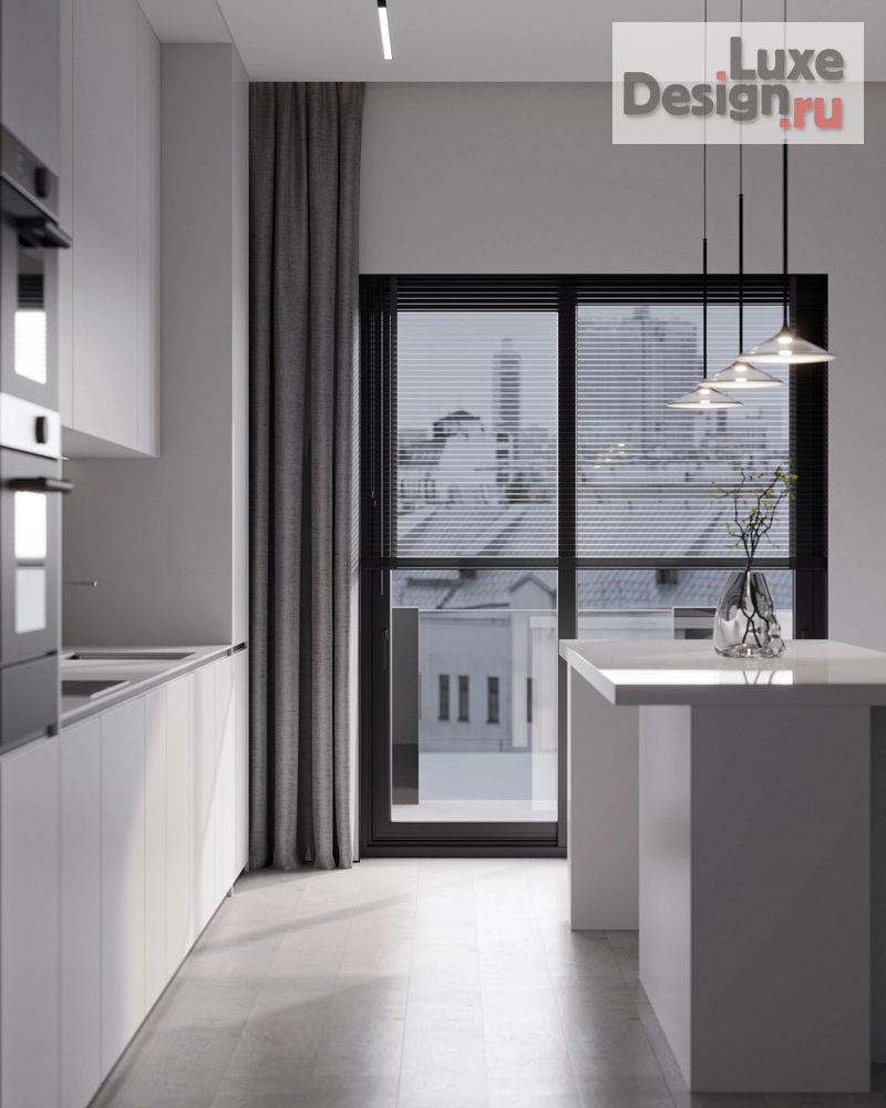 Дизайн интерьера однокомнатной квартиры "Дизайн. Визуализация интерьера" (фото 3)