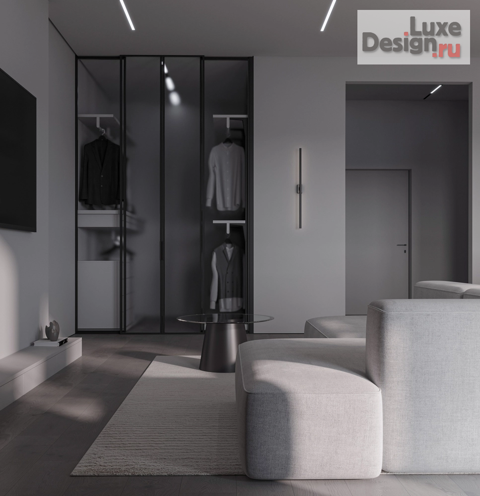 Дизайн интерьера однокомнатной квартиры "Дизайн. Визуализация интерьера" (фото 6)