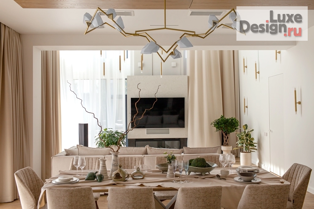 Дизайн интерьера загородного дома "Дом “Четыре сезона” в поселке Малинки Village" (фото 1)