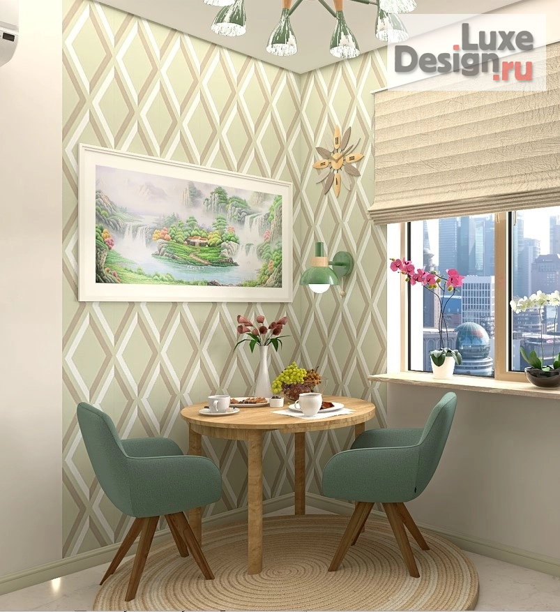 Дизайн интерьера однокомнатной квартиры "Однокомнатная квартира для молодой семьи" (фото 4)