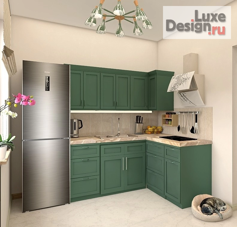 Дизайн интерьера однокомнатной квартиры "Однокомнатная квартира для молодой семьи" (фото 5)