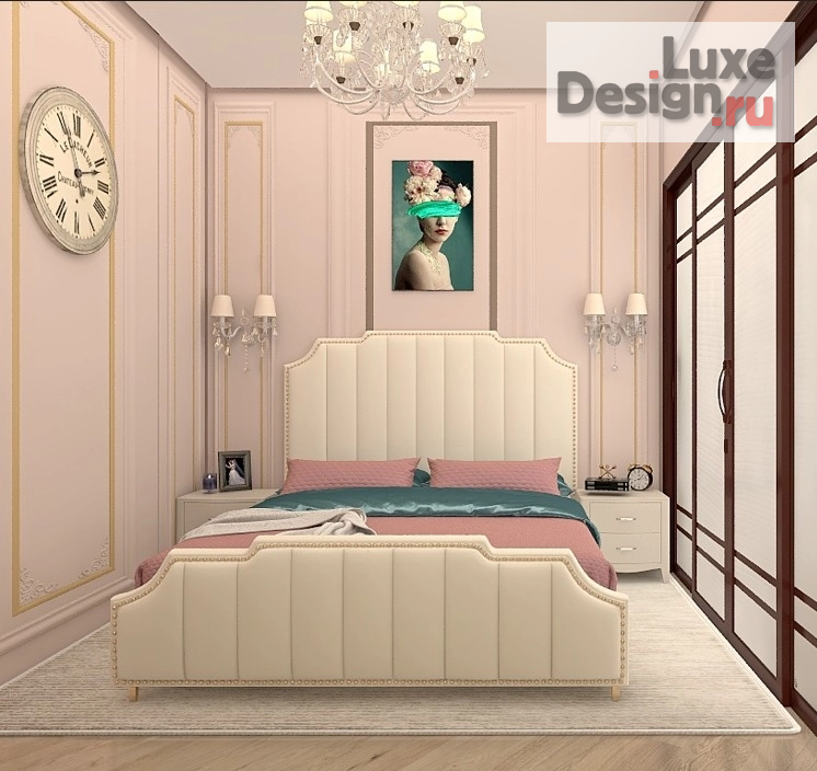 Дизайн интерьера двухкомнатной квартиры "Двухкомнатная квартира для семейной пары" (фото 4) от дизайнера Светлана Теплова Дизайн интерьера двухкомнатной квартиры "Двухкомнатная квартира для семейной пары" (фото 4)