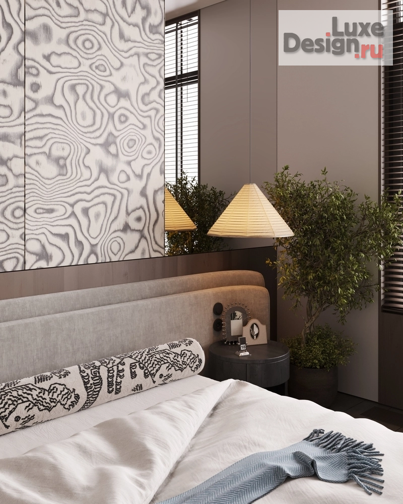 Дизайн интерьера двухкомнатной квартиры "Дизайн интерьера спальни" (фото 2)